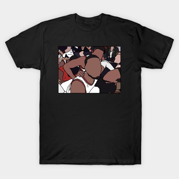 Damian Lillard Straight Faced Killer T-Shirt by rattraptees